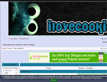 Tablet Screenshot of ilovecookies.forumo.de
