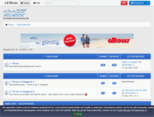 Tablet Screenshot of ls-mods-more.forumo.de