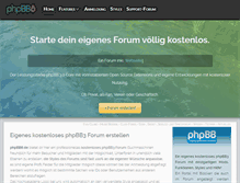 Tablet Screenshot of forumo.de